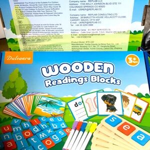 Wooden Reading Blocks & more